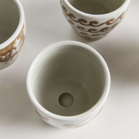 Assorted Chinoiserie Mini Flower Pots