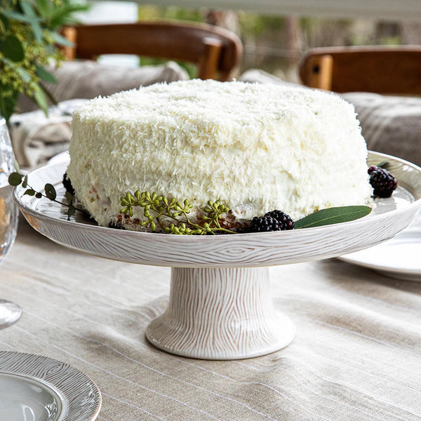 Blenheim Whitewash Oak Cake Stand