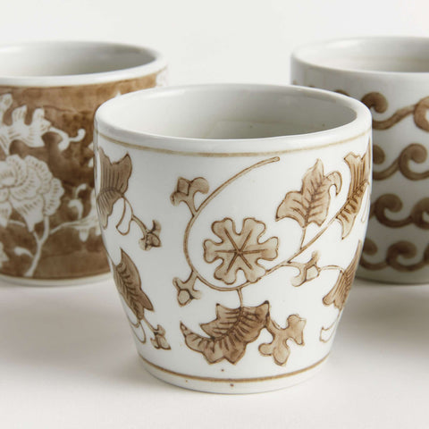 Assorted Chinoiserie Mini Flower Pots