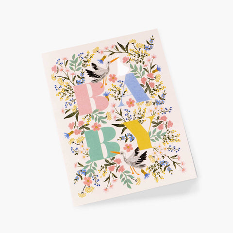 Mayfair Baby Card