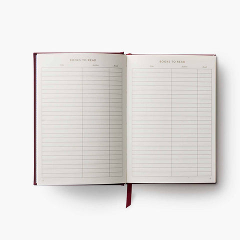 Ladies Night Book Club Embroidered Book Journal