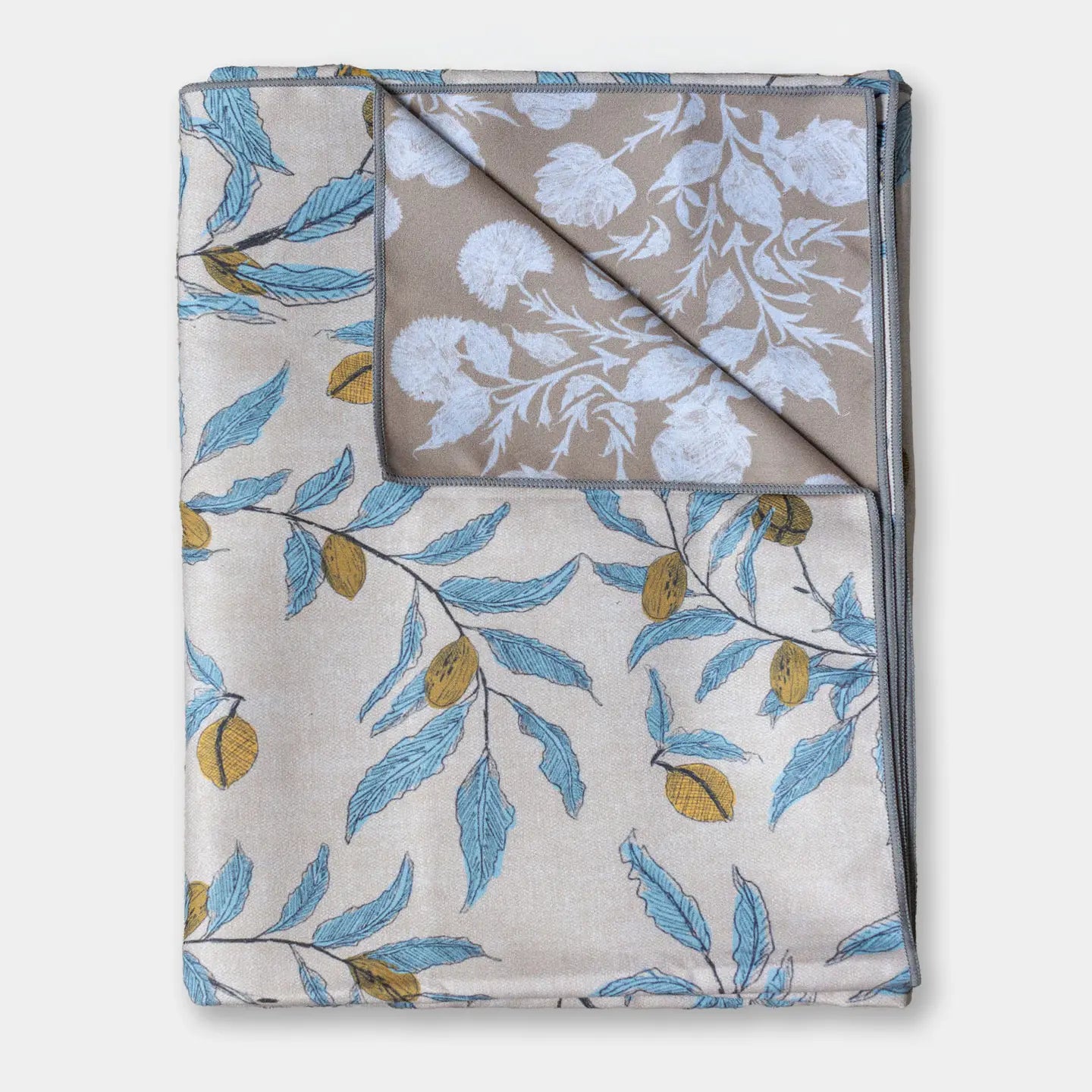 Katherine Fast-Dry Patterned Beach Towel + Travel Pouch