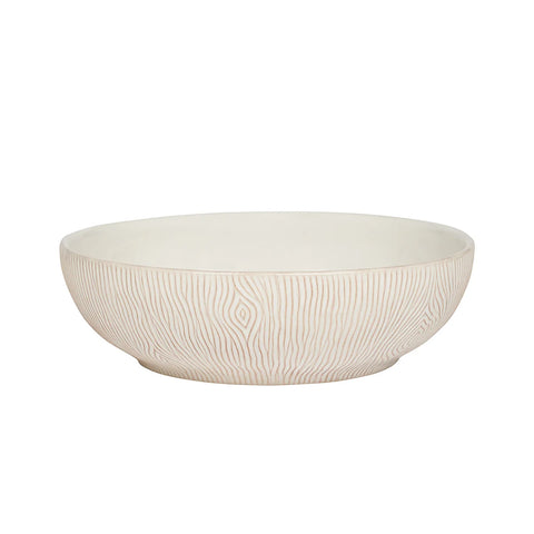 Blenheim Whitewash Oak Coupe Bowl