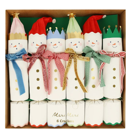 Snowman Cracker Box Set