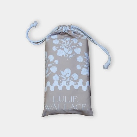 Katherine Fast-Dry Patterned Beach Towel + Travel Pouch
