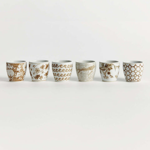 Assorted Chinoiserie Mini Flower Pots