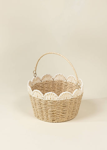 Scallop Edge Basket – Medium