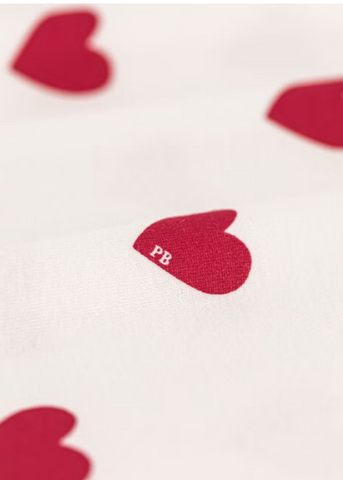 Heart Print Spaghetti Strap Nightgown