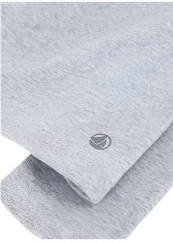 Long Sleeve Cocotte Stitch Tee in Grey