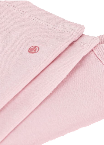 Solid Cotton Leggings in Pretty Pink