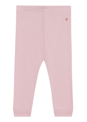 Solid Cotton Leggings in Pretty Pink