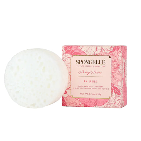 Peony Flower Body Wash Infused Spongette