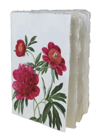 Whole Peony Parchment Paper Notebook