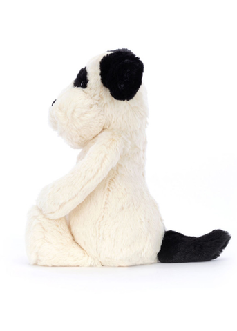 Bashful Black + Cream Puppy