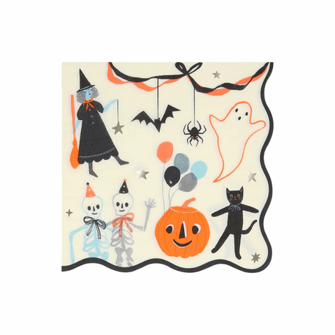 It's Halloween! Paper Dinner Napkin Set