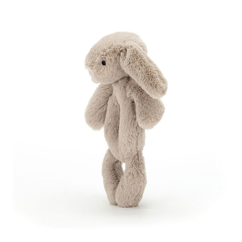 Bashful Bunny Ring Rattle In Beige