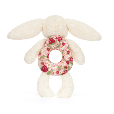 Berry Blossom Bunny Ring Rattle