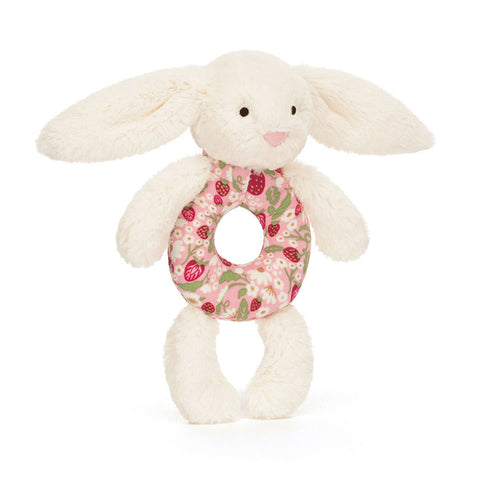Berry Blossom Bunny Ring Rattle