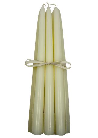 Tapered Dinner Candle in Ivory