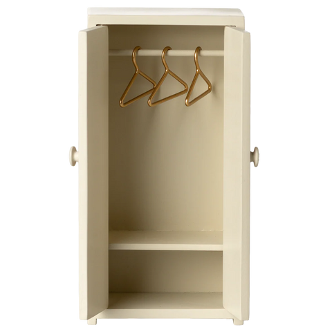 Little Friends Wooden Closet In Cream