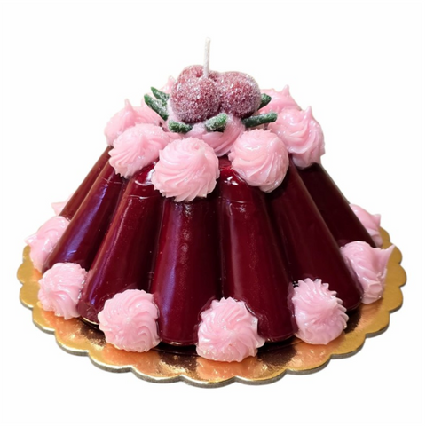 Cherry Pudding Bundt Cake Candle