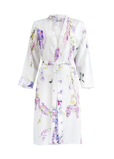Purple Rain Kimono Robe