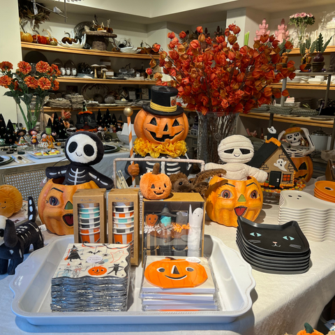 Jack O' Lantern Melamine Plate