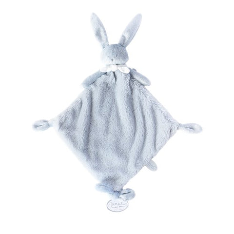 Ella Doudou Rabbit Large Cuddling Cloth in Blue