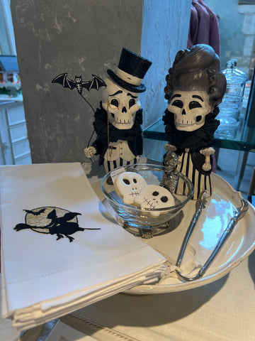 Skeleton Glass Dip Bowl