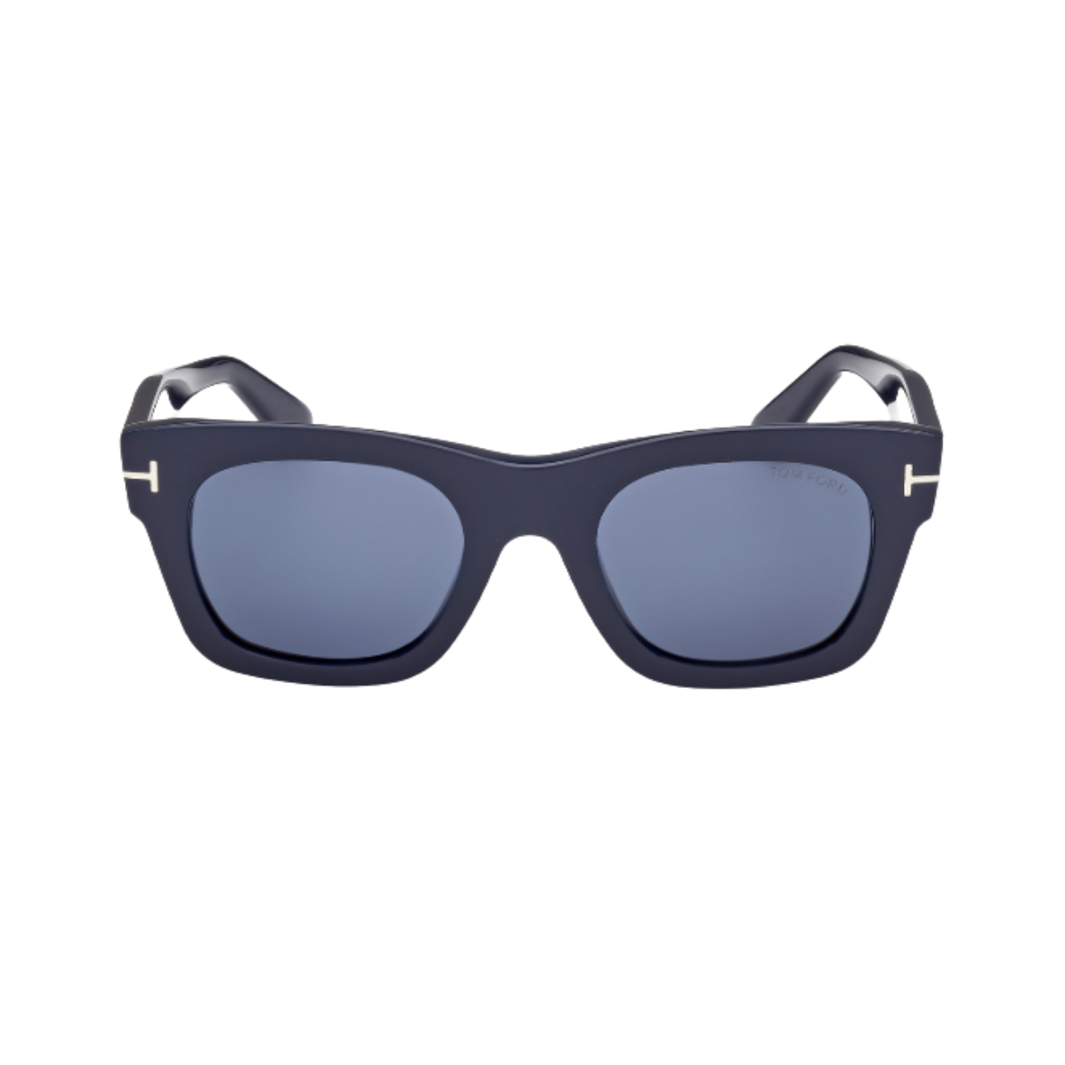 Emma Acetate Sunglasses In Shiny Blue + Blue Gradient