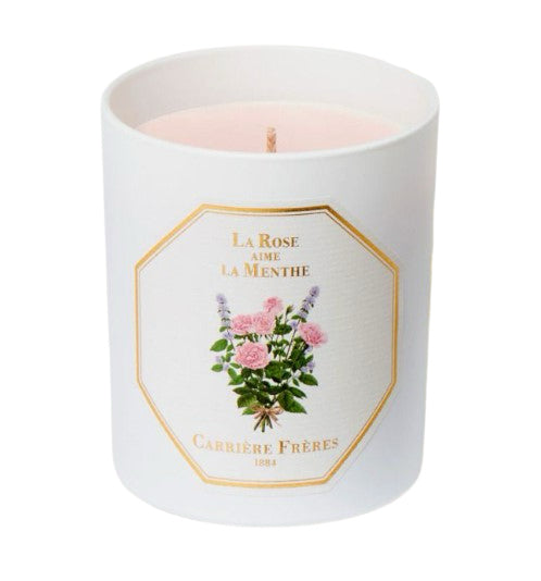 La Rose Aime la Menthe Candle