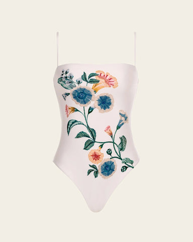Durazno One-Piece Swimsuit in Brisa