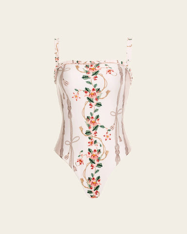 Limon One-Piece Swimsuit in Navegante