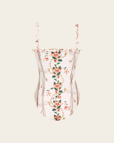 Limon One-Piece Swimsuit in Navegante