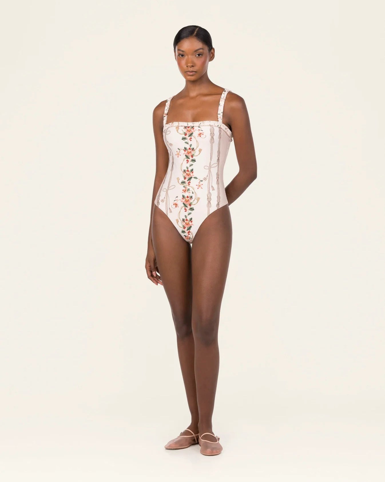 Limon One-Piece Swimsuit in Navegante