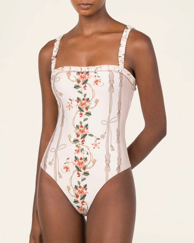 Limon One-Piece Swimsuit in Navegante
