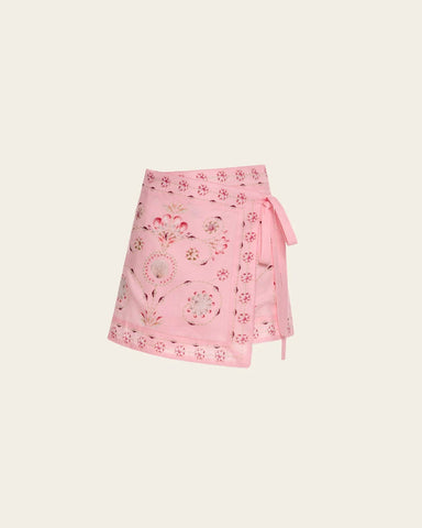 Luna Short Pareo in Playa
