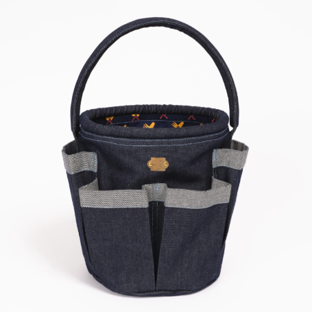 Denim Gardening Bucket Bag