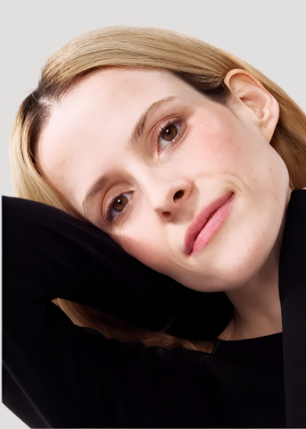 Long Sleeve Crewneck Tee in Black