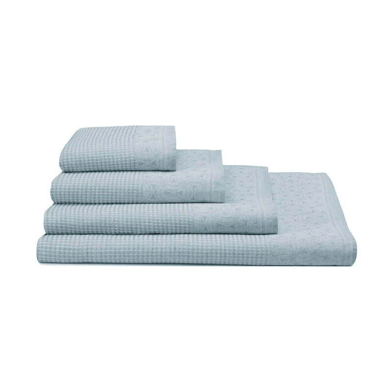 Lula Honeycomb Guest Towel in Blue Ice