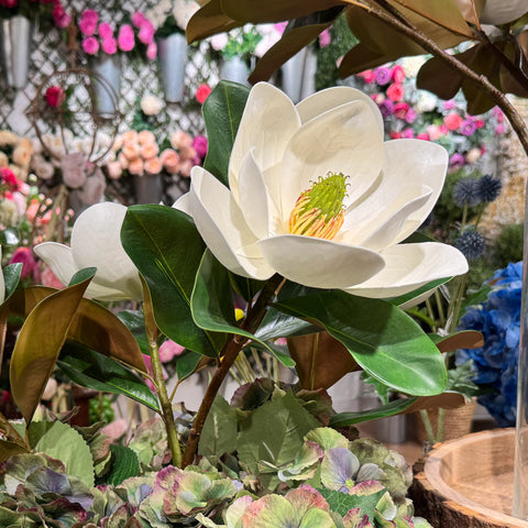 Real Touch Magnolia Stem