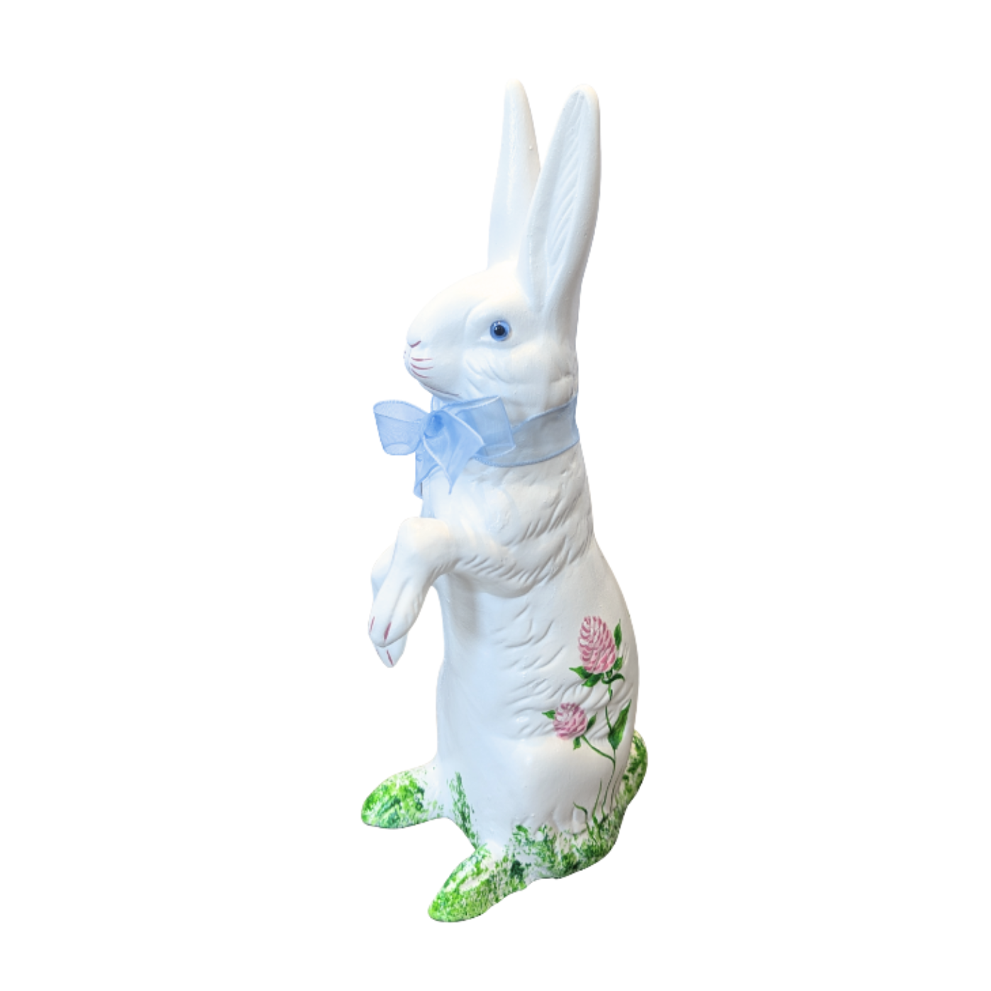 Meadow Flowers Hand Painted Standing Bunny