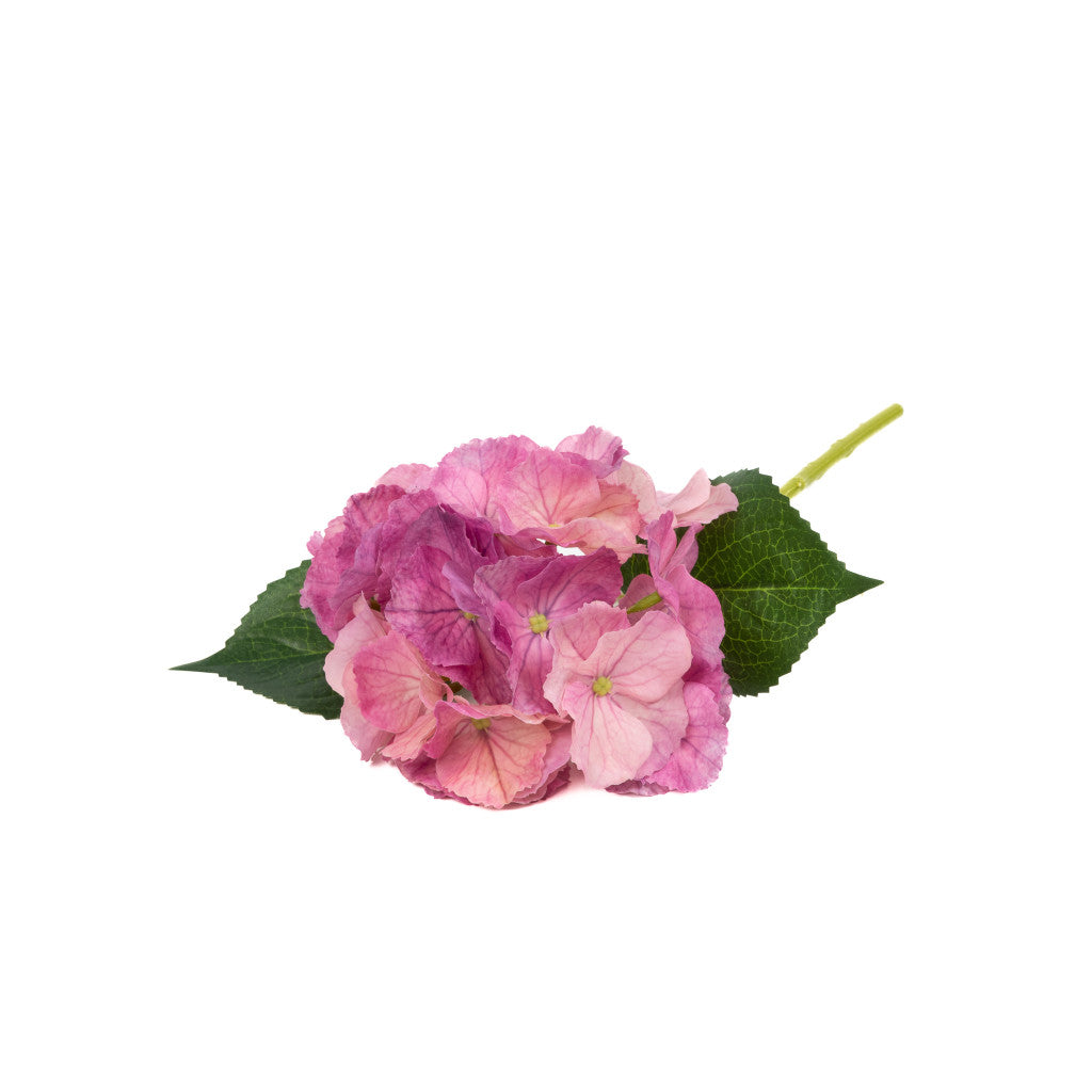 Real Touch Hydrangea Stem in Plum
