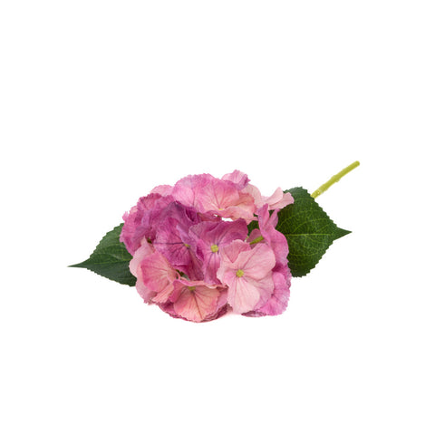 Real Touch Hydrangea Stem in Plum