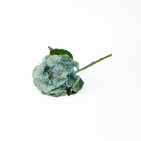 Real Touch Hydrangea Stem in Green Mist