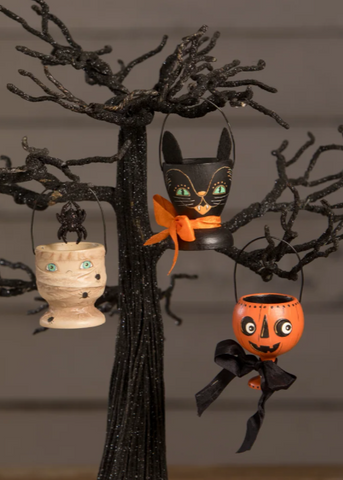 Resin Hand-Painted Mummy Egg Cup