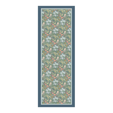 Silk Blend Shawl - William Morris in Golden Lily