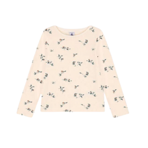 Flower Print Long Sleeve Tee