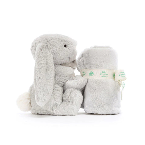 Bashful Bunny Soother in Silver