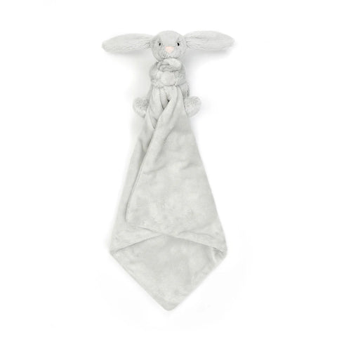 Bashful Bunny Soother in Silver